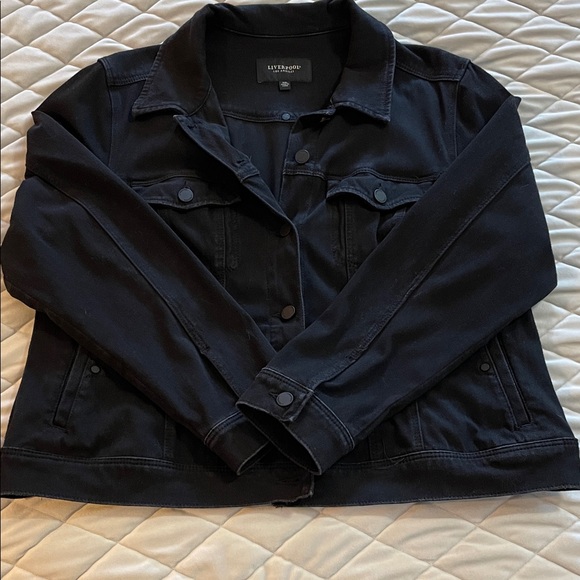 Liverpool Jackets & Blazers - Liverpool Black Denim Jacket – Women's
